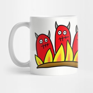 3 devils Mug